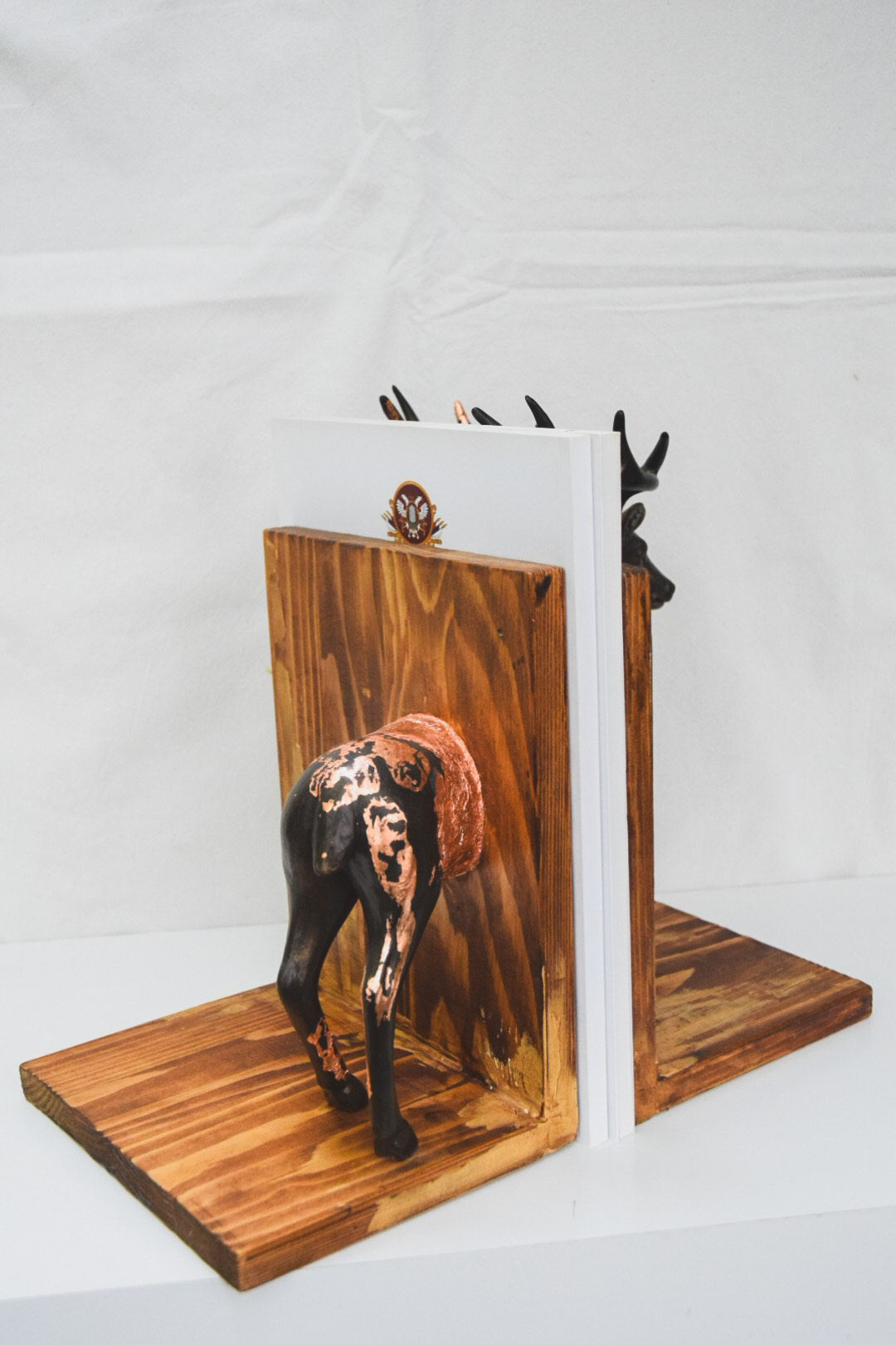 Book Holders bronza handmade limited - Slika 6